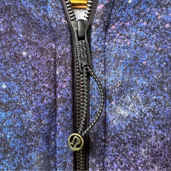 Lululemon Scuba Hoodie Light Cotton Fleece Polar Lights Blue Multi Size 4 - Picture 4 of 11